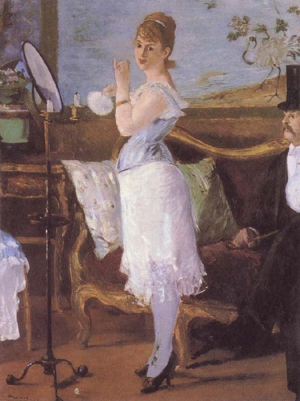 Edouard Manet nana France oil painting art